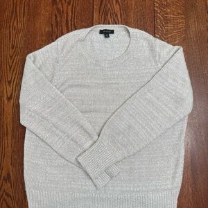 Ann Taylor Light Sparkly Sweater